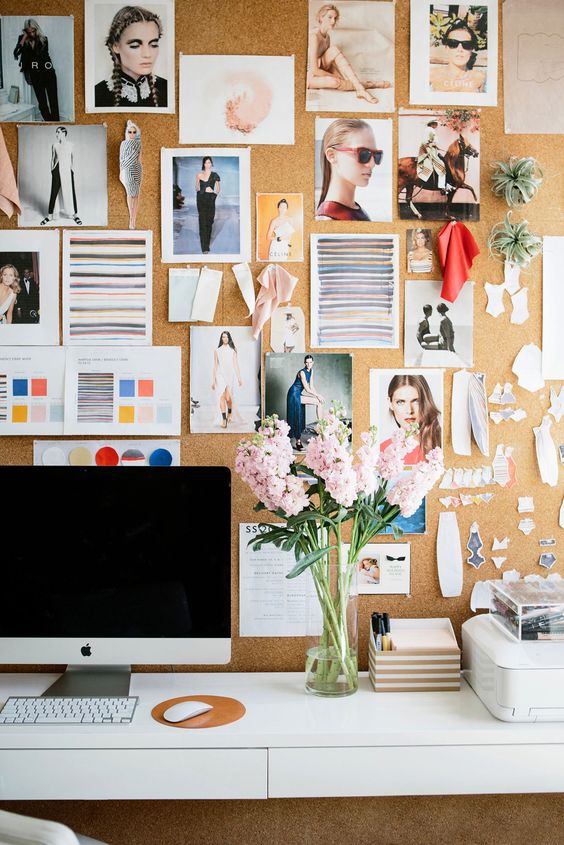 home office Pin Board