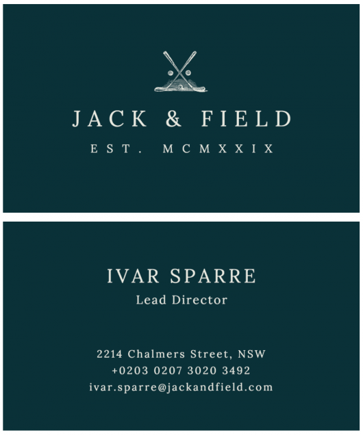 business cards